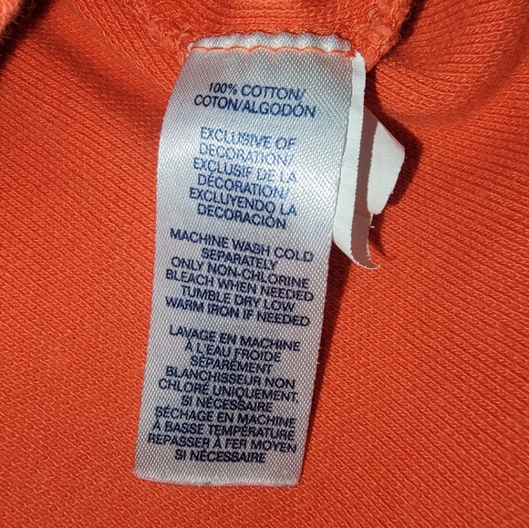 Chaps Burnt Orange Polo Shirt Vibrant Classic Design - Picture 7 of 8